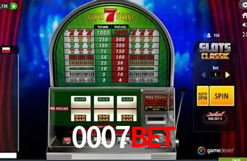 Descubra o Mundo do Cassino Online com 0007bet